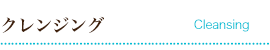 STEP 1 クレンジング
